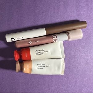 Glossier | Bundle cloud paints, lidstar, skywash